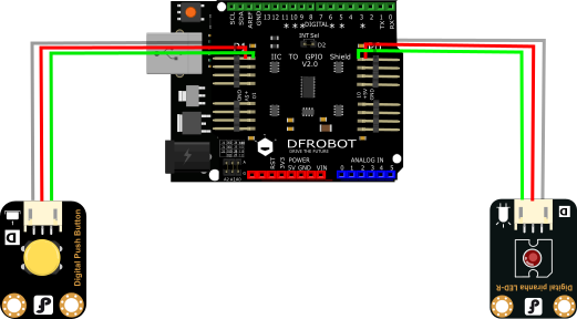 I2C to GPIO Shield V2.0